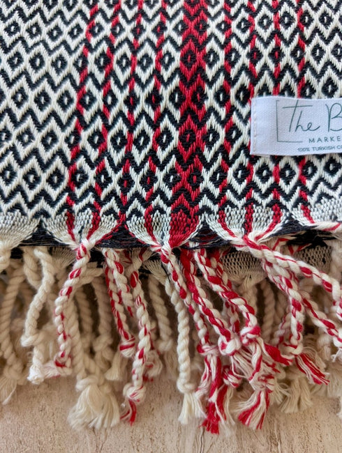 Redline Towel Collection - Understated Elegance & Superior Quality - Turkish Cotton Beach Towel - The Bali Market